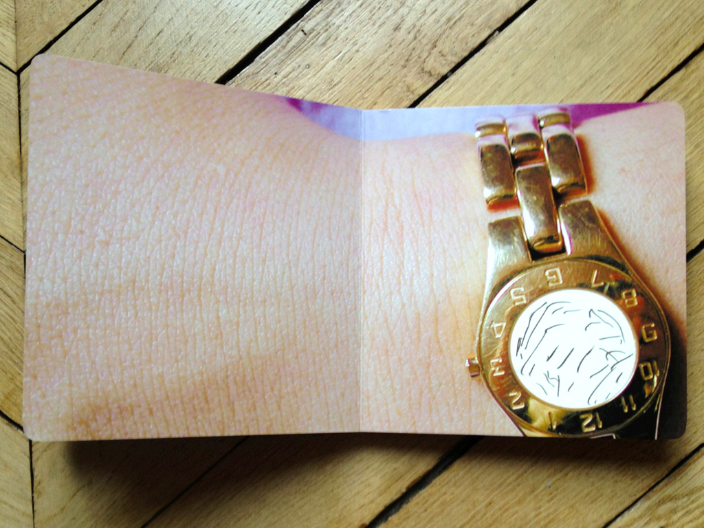 Claude Closky, ‘Colorie comme tu veux, dessine et écris ce que tu veux [Colour as you like, draw and write what you want]’, 2001, Paris: Seuil jeunesse, 16 pages, 18 x 18 cm.